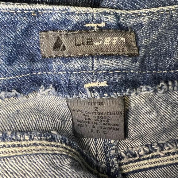 Lizwear Women's Relaxed Straight Leg Jeans Size 2P - Picture 5 of 5